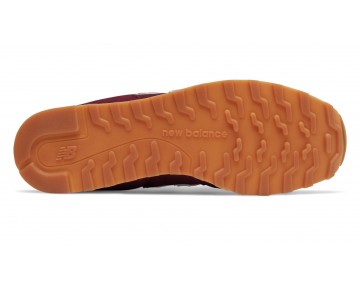 New Balance 373 pour Homme Burgundy with Grey Lifestyle Chaussures MD373-S1