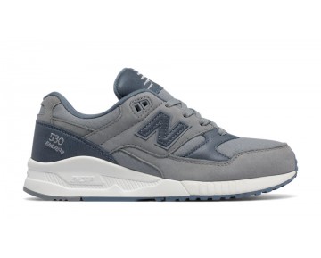 New Balance 530 Canvas Waxed pour Femme Acier / Bleu Casual Chaussures W530-CW