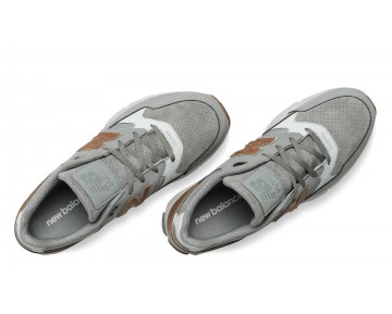 New Balance 530 Vazee Leather pour Homme Gris / Bronze Casual Chaussures MVL530-L