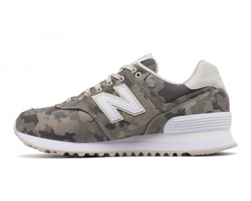 New Balance 574 15 Ounce Canvas Unisex Poudre / Blanc / Gris Lifestyle Chaussures ML574-FOC