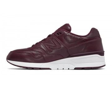 New Balance 597 Leather Unisex Bordeaux Lifestyle Chaussures ML597-L