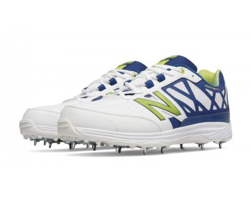 New Balance 10V2 Minimus Cricket pour Homme Blanc / Atlantique / Aurora Rouge Chaussures CK10-V2