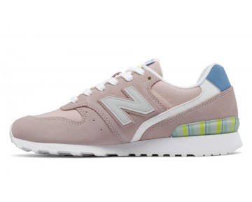 New Balance 996 pour Femme Sunrise Glo / Blanc Running Chaussures WR996-SM