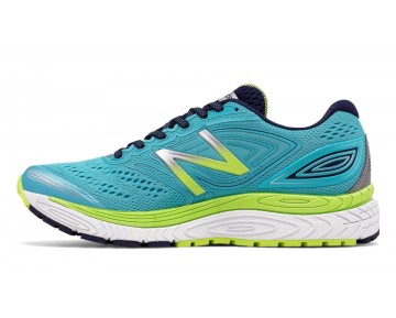 New Balance 880v7 pour Femme Vif Ozone Bleu / Citron Vert Glo / Pigment Chaussures De Course W880-V7