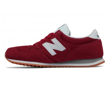 New Balance 420 70s Running Suede Unisex Rouge / Blanc Lifestyle Chaussures U420-SRSM
