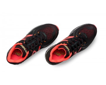 New Balance Fresh Foam Hierro pour Femme Noir / Orange Chaussures De Course WTHIER