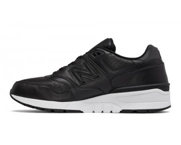 New Balance 597 Leather Unisex Noir Lifestyle Chaussures ML597-L