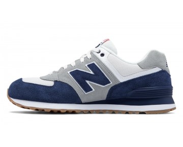 New Balance 574 Retro Sport pour Homme Marine / Argent Vison Lifestyle Chaussures ML574-C1