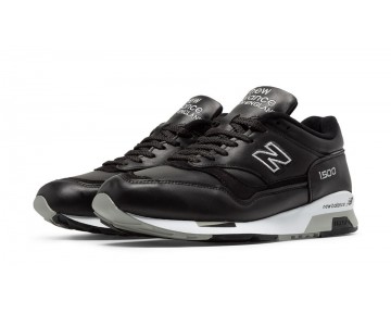 New Balance 1500 Made in UK Leather pour Homme Noir / Beige Casual Chaussures M1500-L