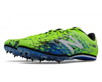 New Balance MD500v5 Spike pour Homme Luciole / Noir Chaussures De Course MMD500-V5