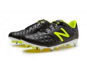 New Balance Visaro K-Lite SG pour Homme Noir / Blanc / Luciole Football Chaussures MSVRKS