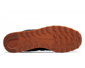 New Balance Leather 373 pour Homme Navy with Grey Lifestyle Chaussures MD373-L3