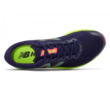 New Balance 1400v5 pour Femme Dark Denim with Electric Blue & Lime Glo Chaussures De Course W1400-V51