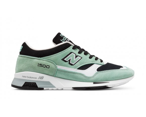 New Balance 1500 Made in UK pour Homme Green with Black Lifestyle Chaussures M1500-U4