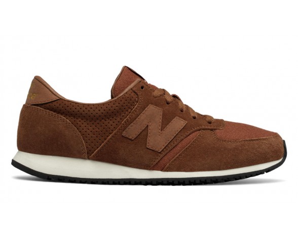 New Balance 420 70s Running Pigskin Unisex Tobacco Marron / Or / Noir Lifestyle Chaussures U420-PS