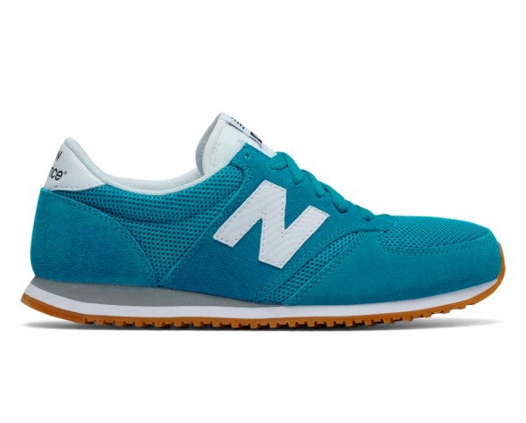 New Balance 420 70s Running Suede Unisex Sarcelle / Blanc Lifestyle Chaussures U420-SRSM