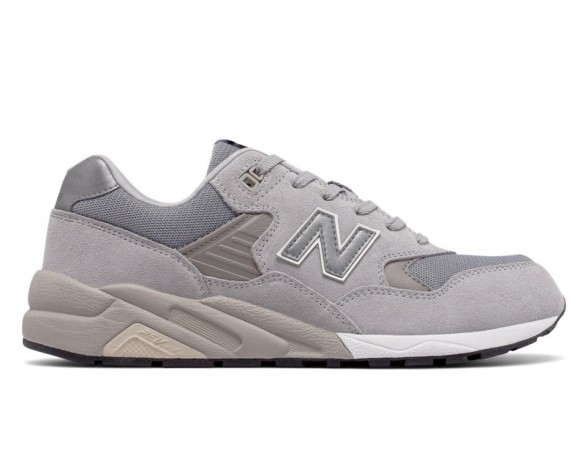 New Balance 580 Suede Unisex Argent Vison / Acier Casual Chaussures MRT580-SM