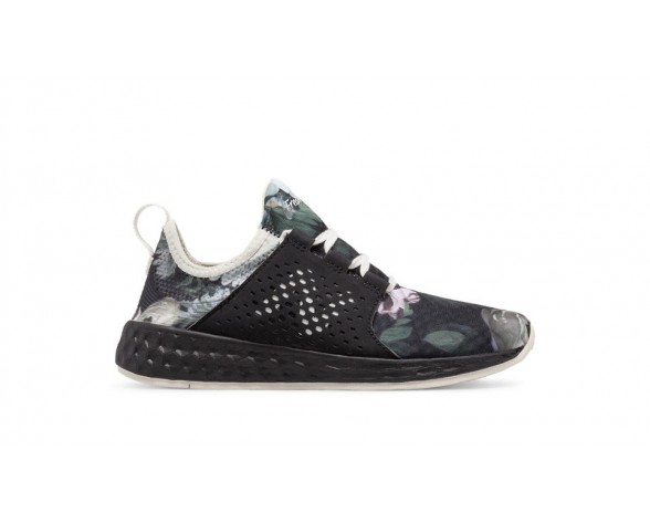 New Balance Fresh Foam Cruz pour Femme Noir Graphic / Noir Chaussures De Course WCRUZ