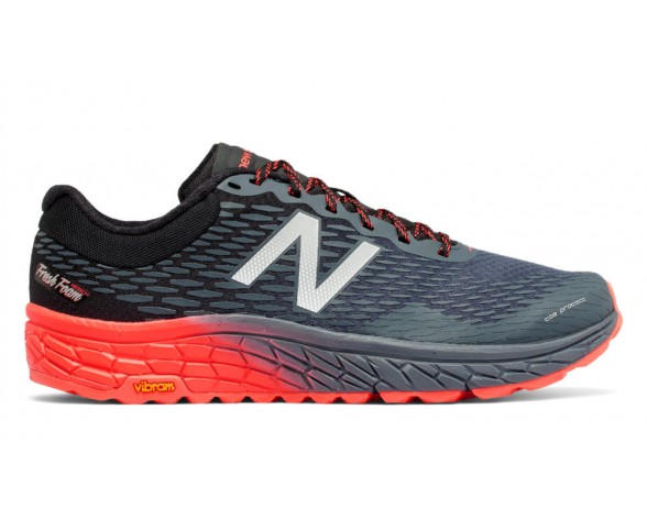 New Balance Fresh Foam Hierro v2 pour Homme Cosmos / Noir / Alpha Orange Running Chaussures MTHIER-V2
