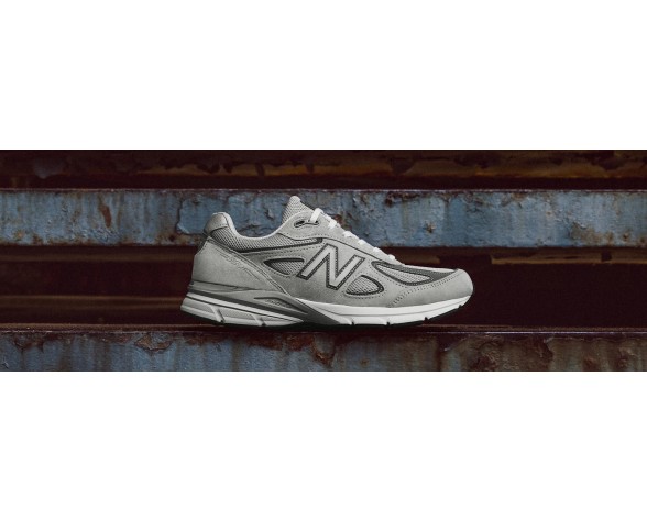 New Balance 990v4 pour Homme Gris / Castlerock Running Chaussures M990-V4