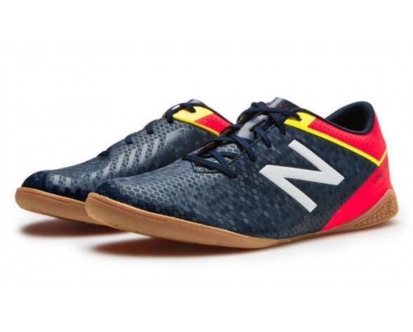 New Balance Visaro Control IN pour Homme Galaxie / Brillante Cerise / Luciole Football Chaussures MSVRCI