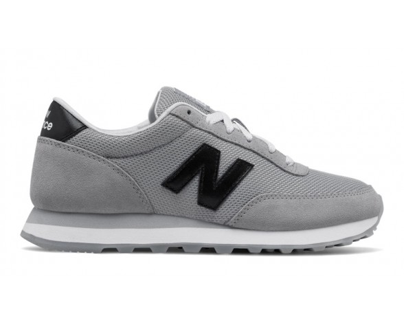 New Balance 501 Classic Core pour Femme Argent Vison / Noir / Grenade Chaussures WL501-C1