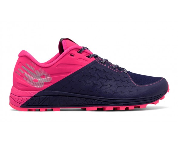 New Balance Vazee Summit Trail v2 pour Femme Foncé Denim / Alpha Rose / Métallique Argent Chaussures De Course WTSUM-V2