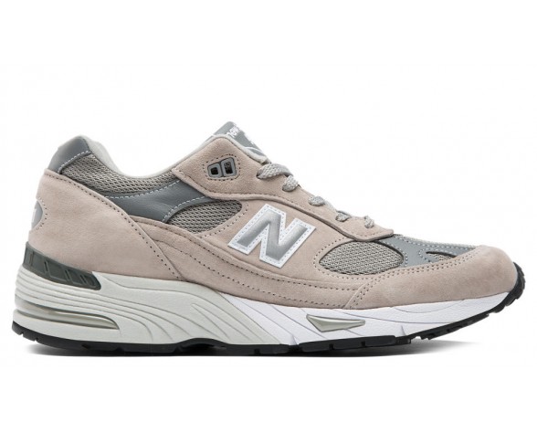 New Balance 991 Leather Unisex Gris Casual Chaussures M991-L
