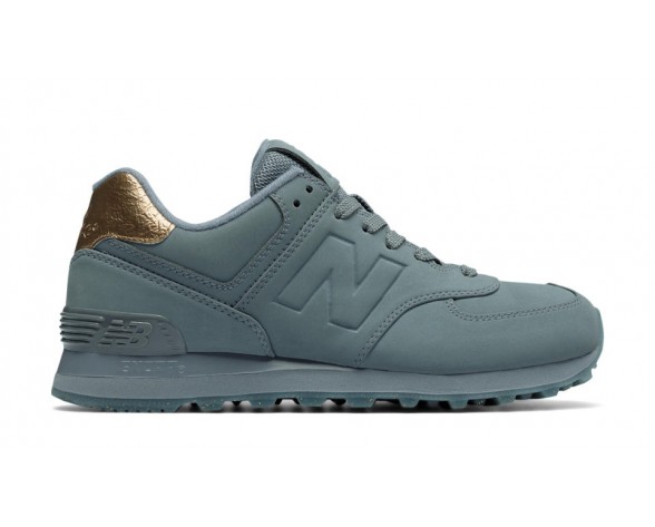New Balance 574 Molten Metal pour Femme Gunmetal Casual Chaussures WL574-MM