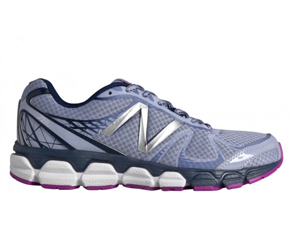 New Balance 780v5 pour Femme Gris / Bleu Chaussures De Course W780-V5