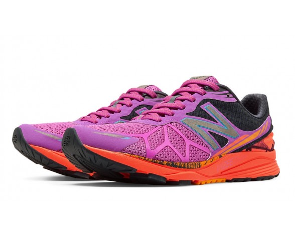 New Balance Limited Edition Vazee Pace NYC pour Femme Rose Glo / Orange Poisson Clown / Gris Chaussures De Course WPACE-NYC