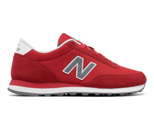 New Balance 501 Classic Core pour Homme Rouge / Gris Chaussures ML501-C1