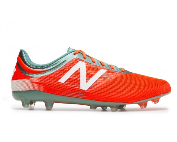 New Balance Furon 2.0 Mid Level FG pour Homme Alpha Orange / Tornade Football Chaussures MSFMIF-V2