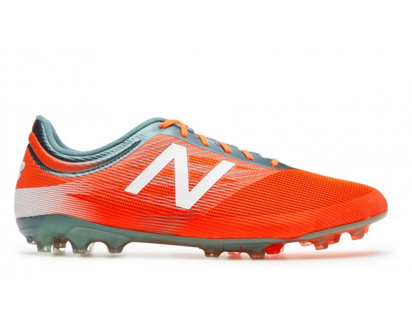 New Balance Furon 2.0 Mid AG pour Homme Alpha Orange / Tornade / Blanc Football Chaussures MSFMIA-V2