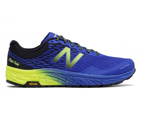 New Balance Fresh Foam Hierro v2 pour Homme Électrique Bleu / UV Bleu / Hi-Lite Running Chaussures MTHIER-V2