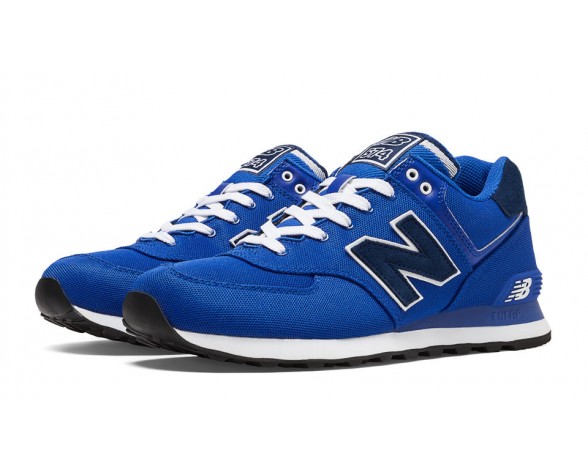 New Balance 574 Pique Polo Pack Unisex Bleu / Marine Casual Chaussures ML574-PO