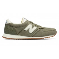 New Balance 420 70s Running Nubuck pour Homme Olive with Off White Lifestyle Chaussures U420-N2