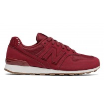 New Balance 996 Leather pour Femme Mercury Red with Sea Salt Lifestyle Chaussures WR996-D5