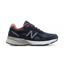 New Balance 990v4 pour Homme Marine / Orange Running Chaussures W990-V4