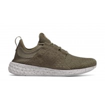 New Balance Fresh Foam Cruz pour Homme Triumph Green with Phantom Chaussures De Course MCRUZ-09