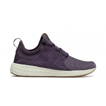 New Balance Fresh Foam Cruz pour Femme Elderberry with Silver Mink Chaussures De Course WCRUZ-17