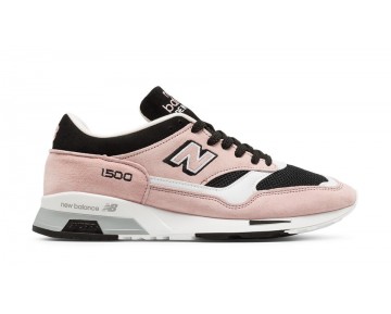 New Balance 1500 Made in UK pour Homme Pink with Black Lifestyle Chaussures M1500-U5