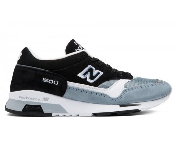 New Balance 1500 Made in UK pour Homme Black with Dusty Blue Lifestyle Chaussures M1500-U6
