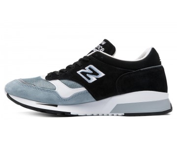 New Balance 1500 Made in UK pour Homme Black with Dusty Blue Lifestyle Chaussures M1500-U6