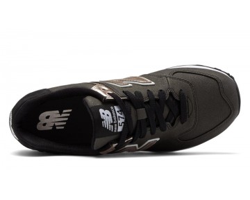 New Balance 574 Seasonal Shimmer pour Femme Black with Champagne Metallic Lifestyle Chaussures MS574-S4