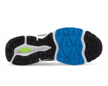 New Balance 680v4 pour Homme Black with White & Electric Blue Chaussures De Course M680-V4a