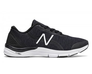 New Balance 711v3 Heathered Trainer pour Femme Black with White Chaussures De Course WX711-H3a