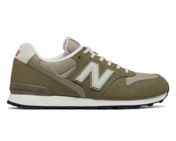 New Balance 996 Classics pour Femme Olive / Khaki / Gris Lifestyle Chaussures WR996-SMC