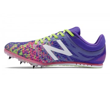 New Balance MD500v5 Spike pour Femme Violet / Luciole / Goyave Chaussures De Course WMD500-V5