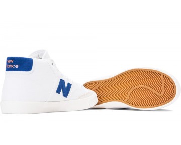 New Balance Pro Court 213 Unisex Blanc / Royal Bleu / Orange Lifestyle Chaussures NM213